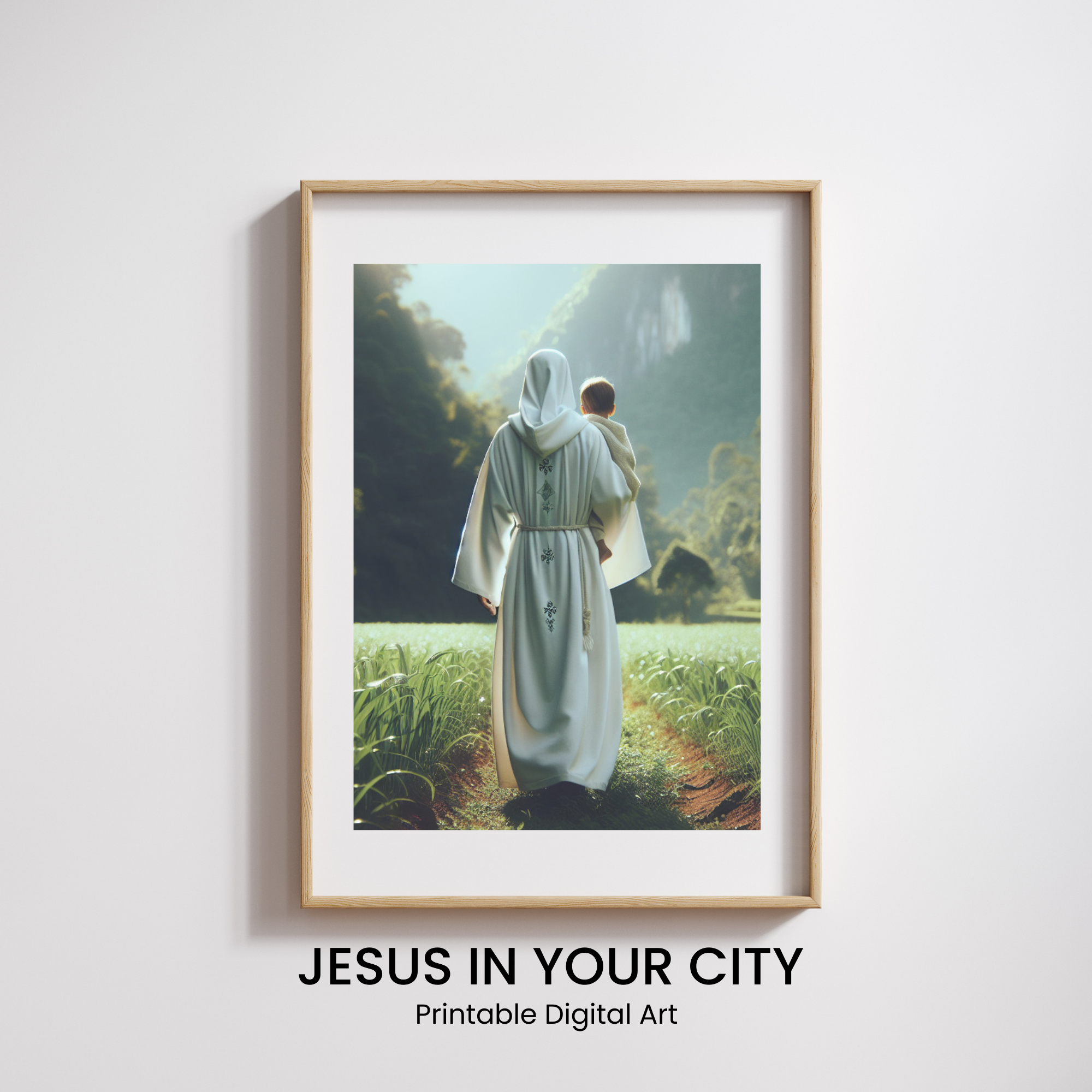 Jesus in the Fields