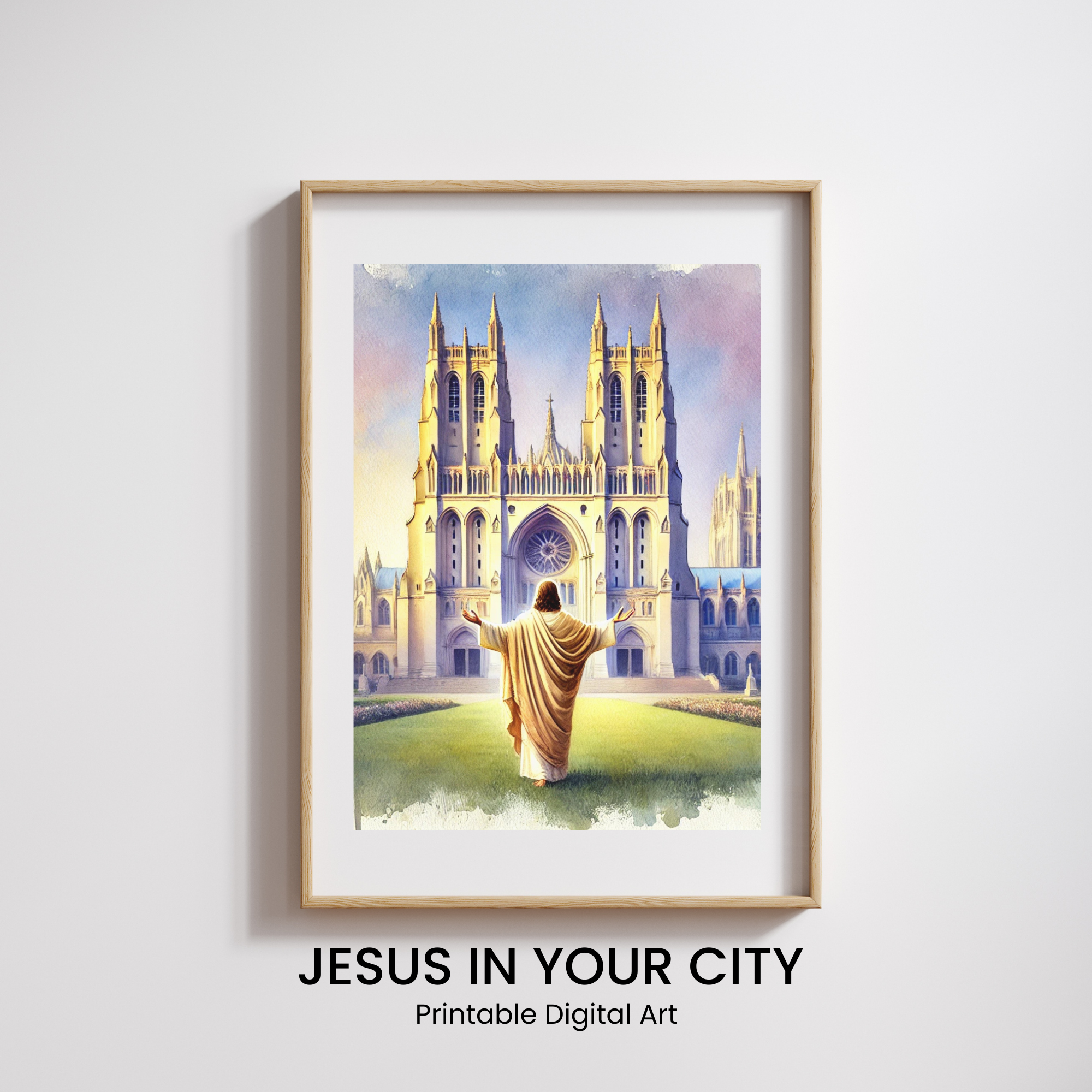 Jesus at National Cathedral in Washington D.C