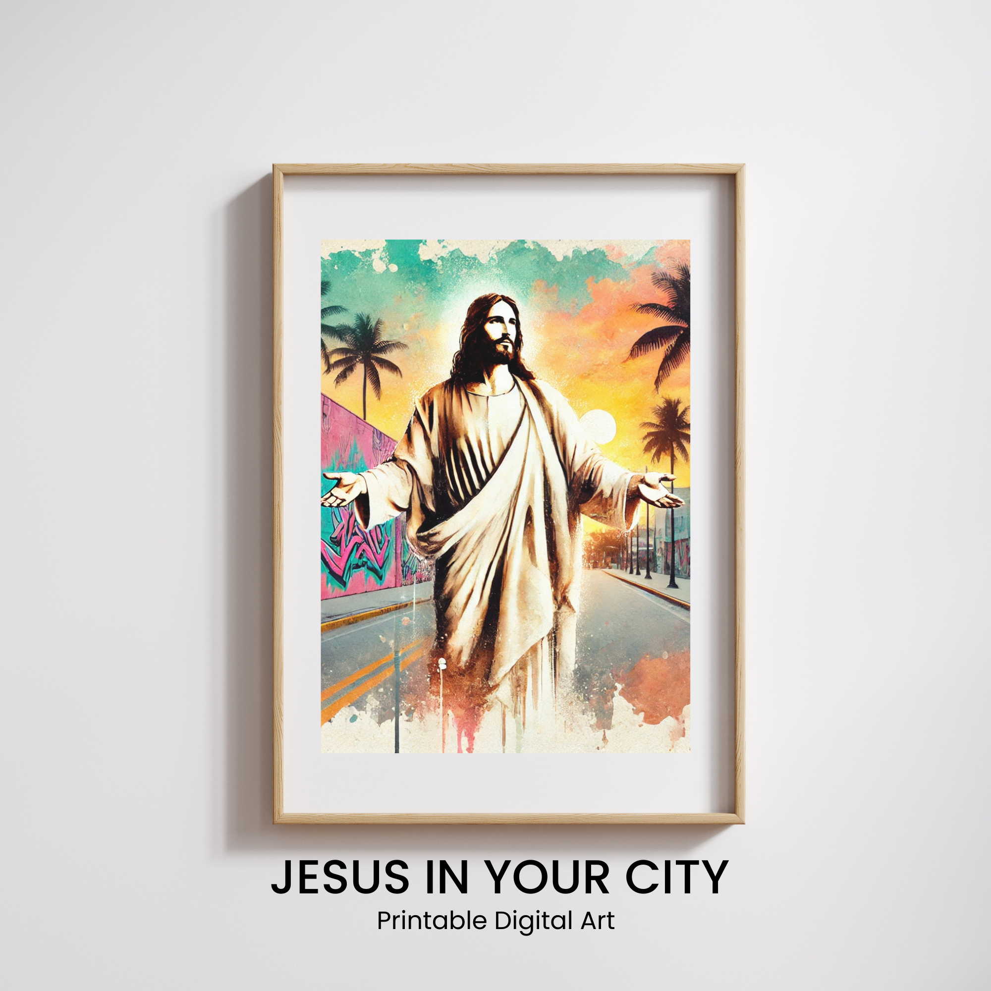Jesus at Wynwood Walls in Miami