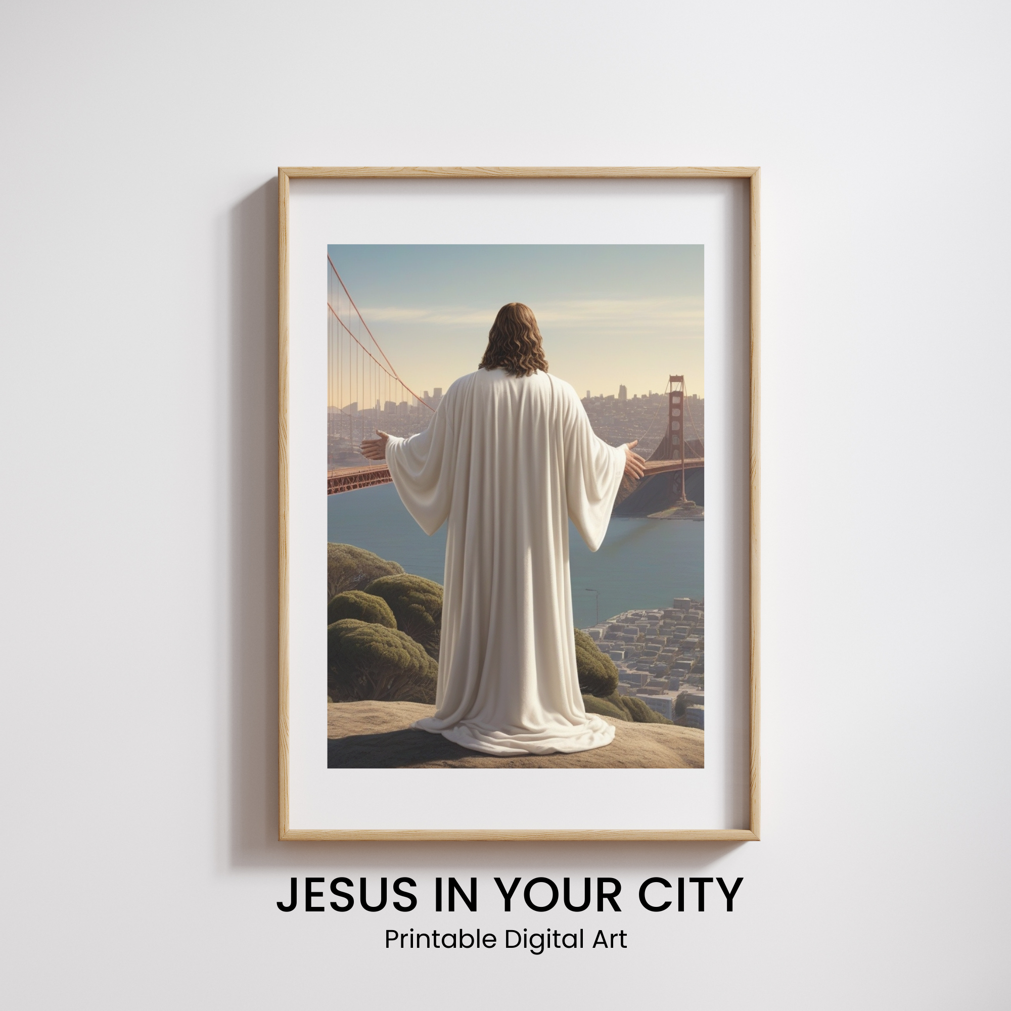 Jesus Blessing San Francisco
