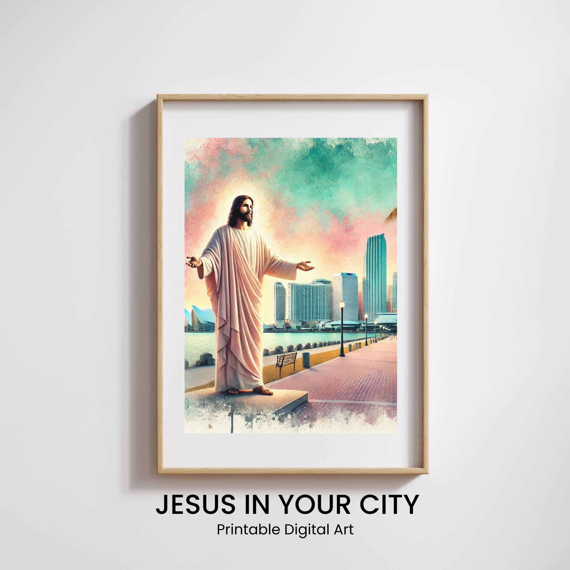 Jesus at Bayfront Park in Miami