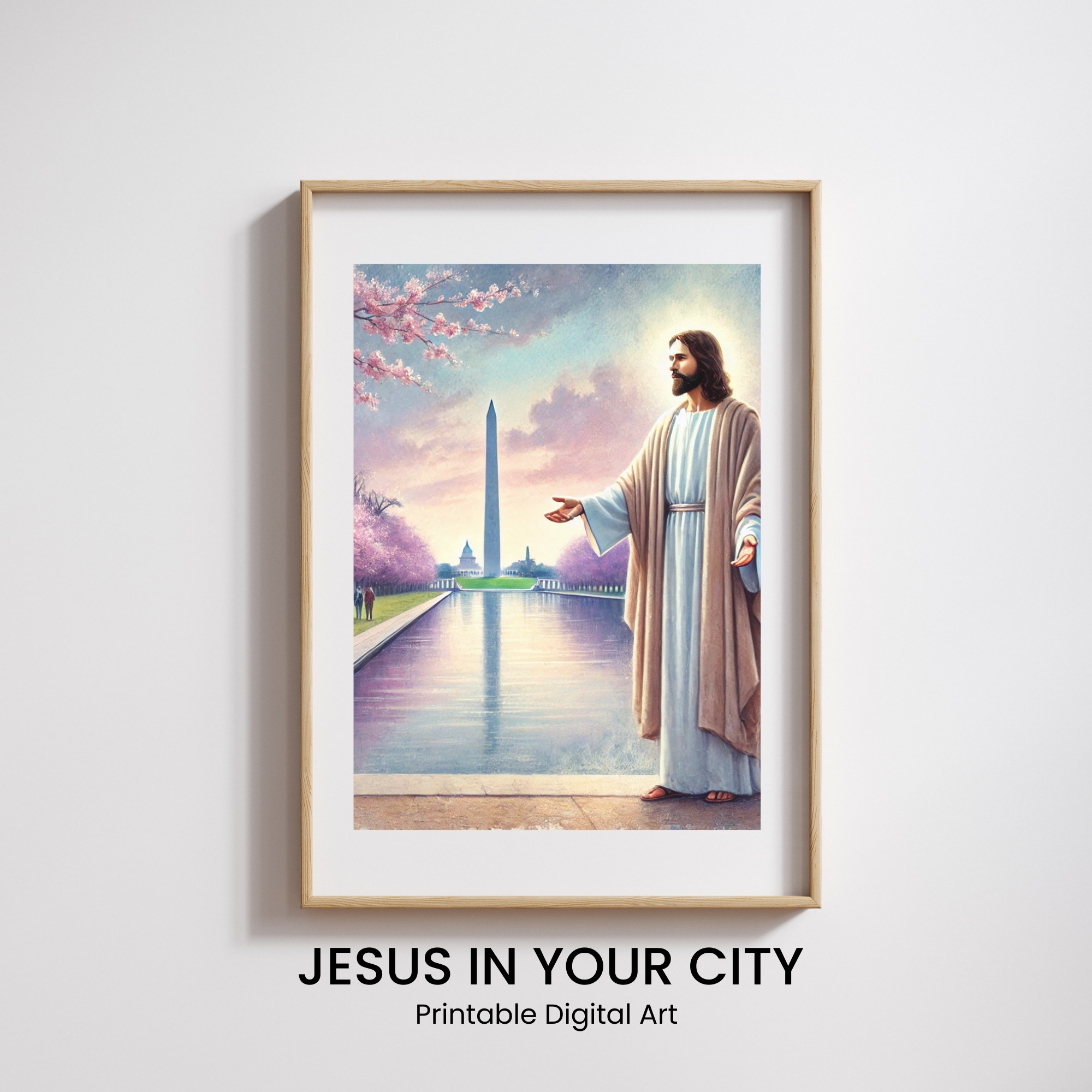 Jesus at the National Mall in Washington, D.C