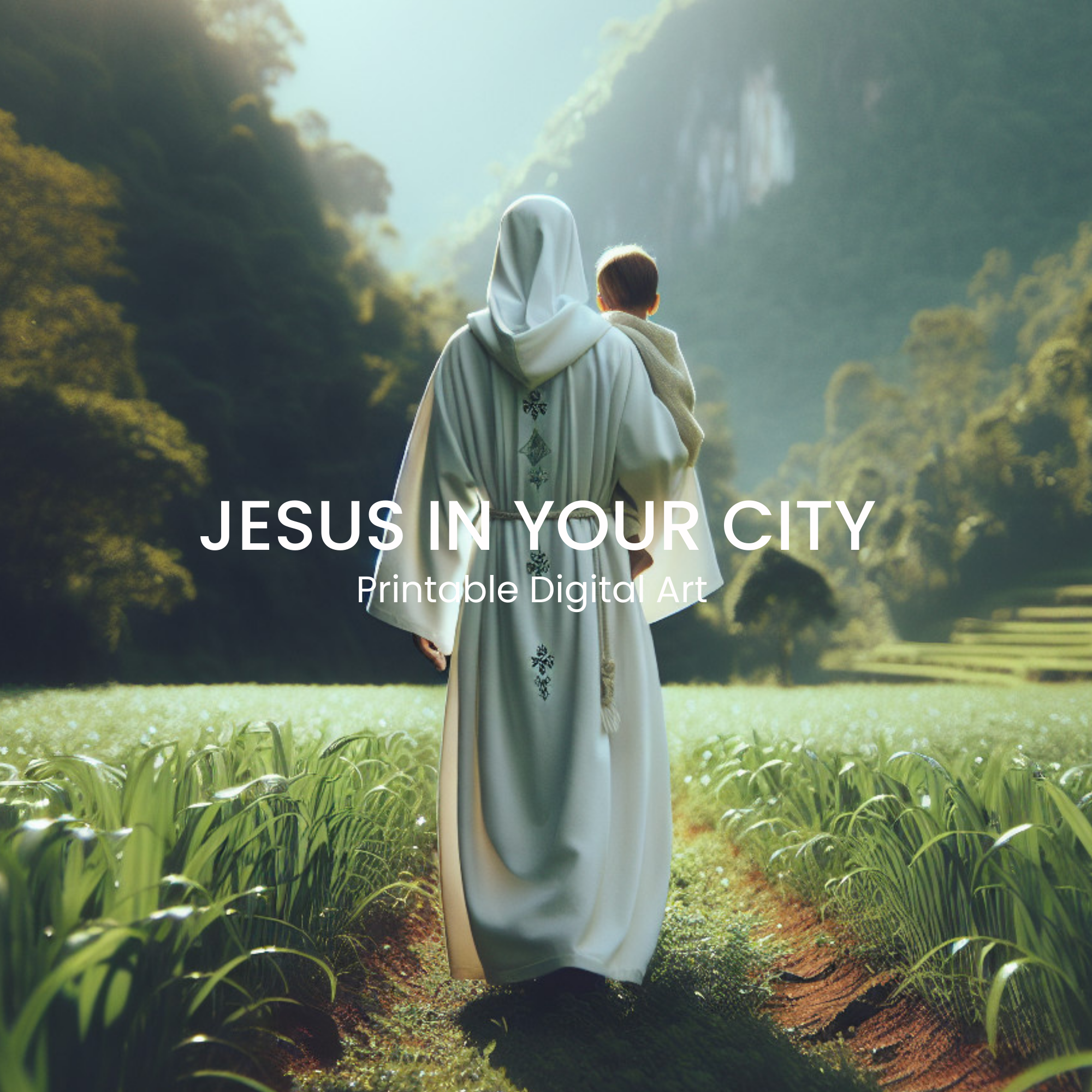 Jesus in the Fields
