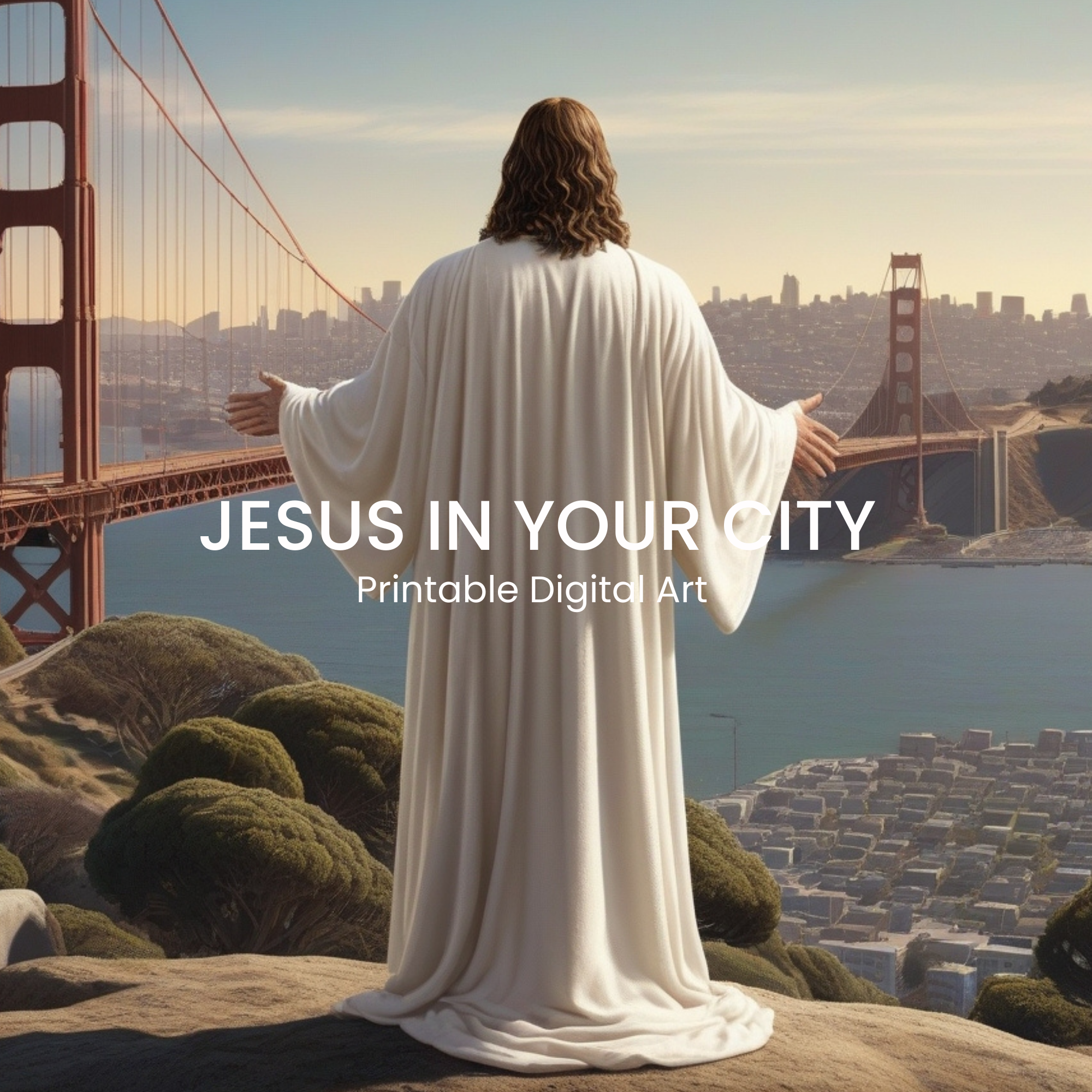 Jesus Blessing San Francisco
