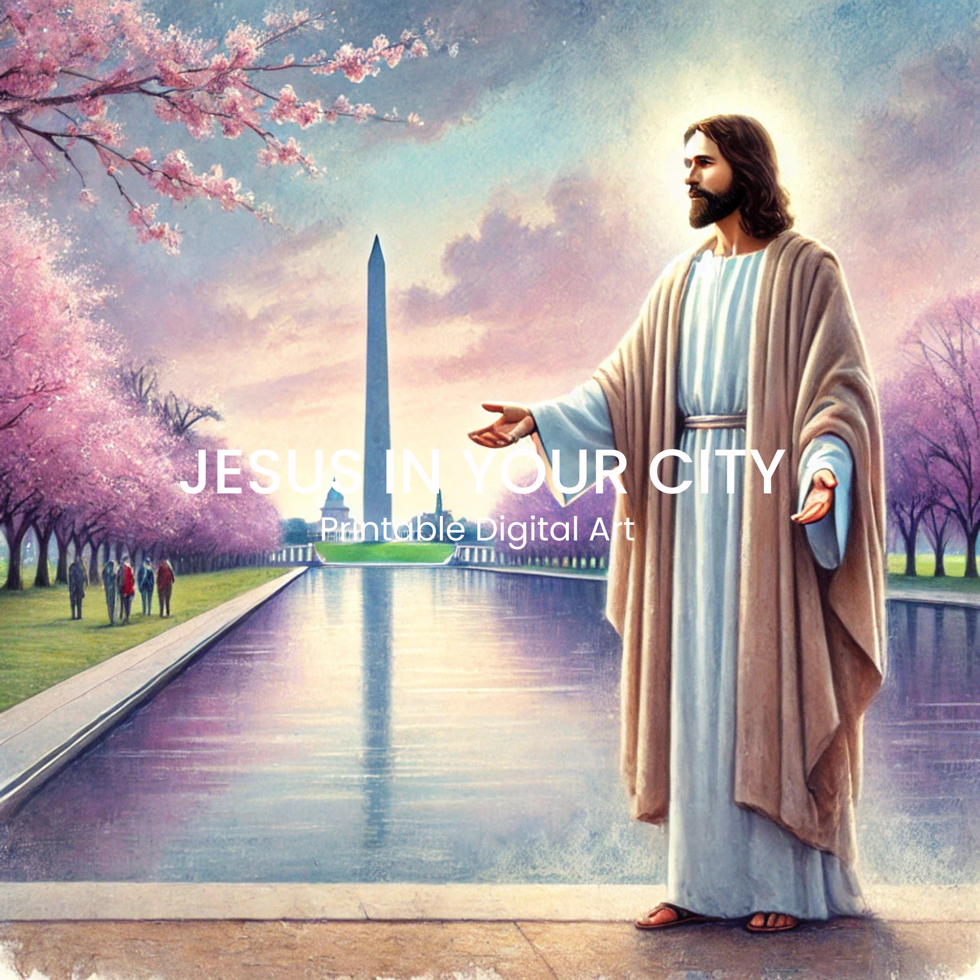 Jesus at the National Mall in Washington, D.C